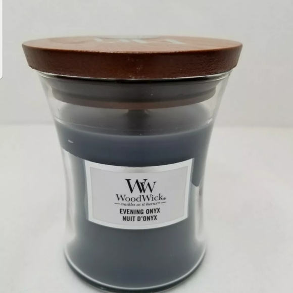 WoodWick Evening Onyx Hourglass Candle - Picture 7 of 7